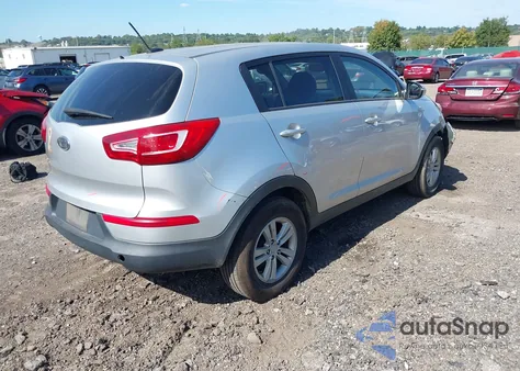 2011 Kia Sportage Lx from USA, damaged, VIN KNDPBCA24B7013564